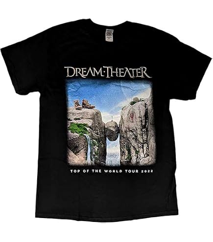 Amazon.com: Men's Dream Theater Distance Over Time (Cover) T-Shirt